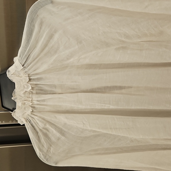 💕ZIMMERMANN💕 Botanica Butterfly Blouse ~ Pearl White 3 = US 10 Large - Picture 14 of 16